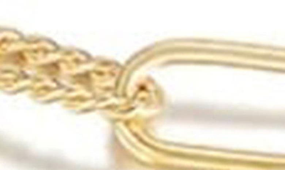 Shop Jane Basch Designs Twisted Link Necklace In Gold