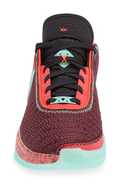 Shop Nike Kids' Lebron Xx Se Sneaker In Maroon/ Multi-color/ Black