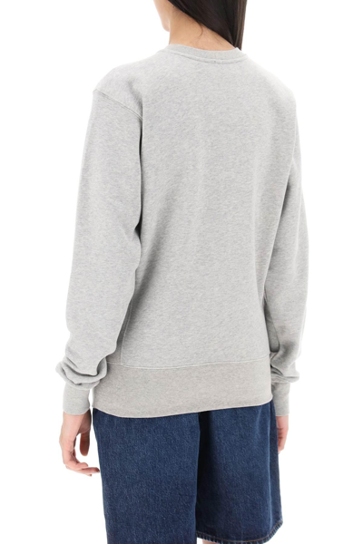 Shop Totême Crew-neck Sweatshirt In Grey
