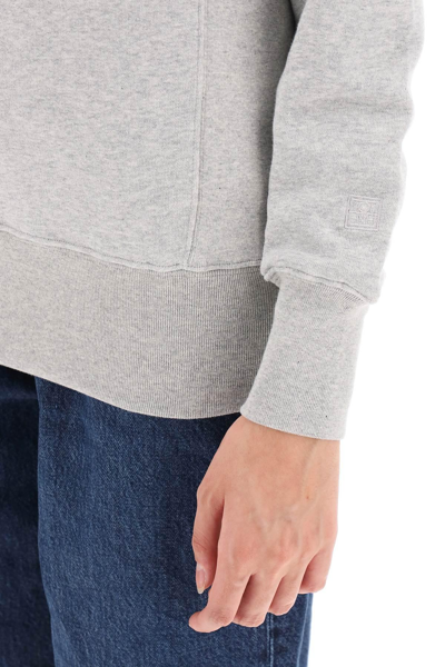 Shop Totême Crew-neck Sweatshirt In Grey