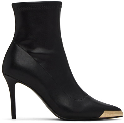 Shop Versace Jeans Couture Black Scarlett Boots In E899 Black