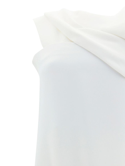 Shop Ferragamo Salvatore  Dresses In Bianco/nero
