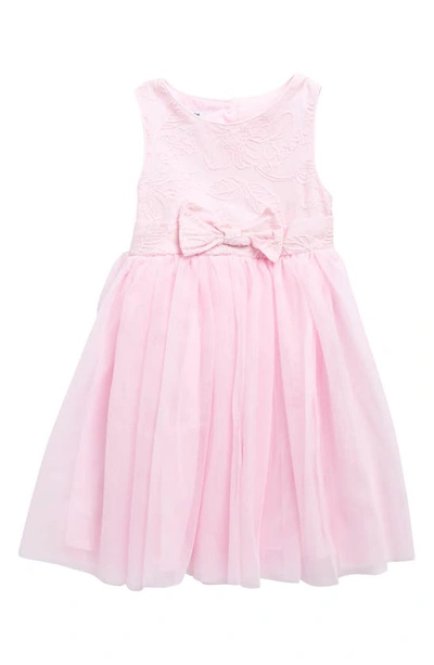 Shop Nordstrom Kids' Jacquard Bodice Ballerina Dress In Pink Opal