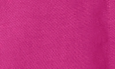 Foxcroft Olivia Smocked Cuff Cotton Blend Button-up Shirt In Fuchsia