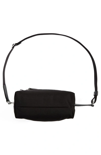 Shop Maison Margiela Mini Glam Slam Sport Nylon Belt Bag In Black