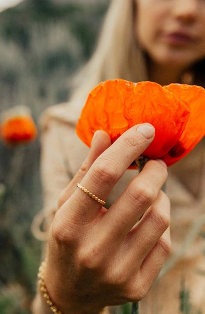 Shop Made By Mary Poppy Ring In Rose