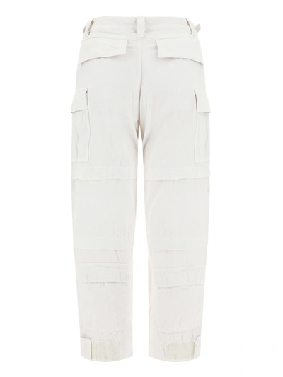 Shop Darkpark Pants In Off White