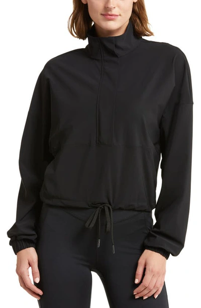 Shop Sweaty Betty Explorer Half Zip Anorak In Black