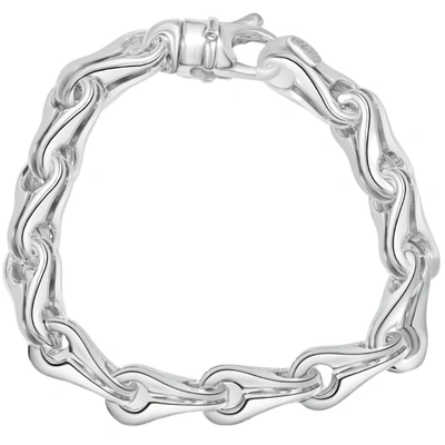 Pompeii3 Men's 14k Gold (88gram) Or Platinum (165gram) 11.5mm Link Bracelet 9" In Multi