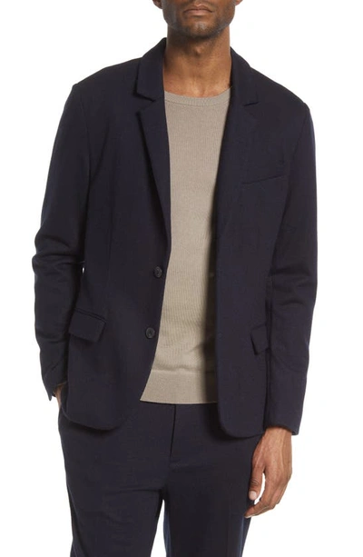 Shop Vince Cozy Solid Wool Blazer In Coastal