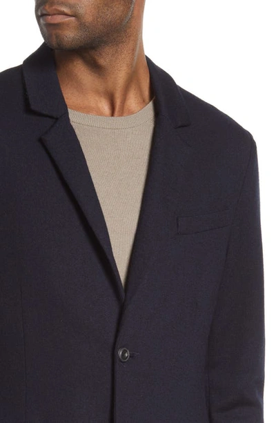 Shop Vince Cozy Solid Wool Blazer In Coastal