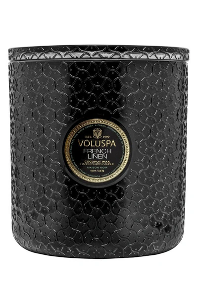 Shop Voluspa French Linen 5-wick Hearth Candle, One Size oz