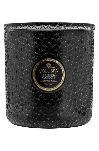 Shop Voluspa Burning Woods 5-wick Hearth Candle