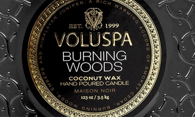 Voluspa Maison Ambre Lumiere 5-wick Hearth Candle In Burning Woods