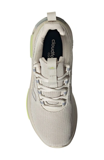 Adidas Originals Racer Tr23 Running Sneaker In Alumina/ Alumina/ Pulse Lime