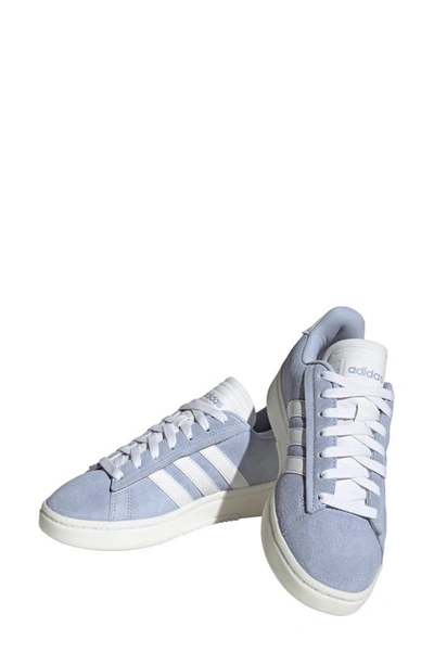 Shop Adidas Originals Grand Court Alpha Tennis Sport Sneaker In Blue Dawn/ White/ Blue Dawn