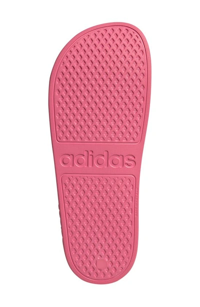 Shop Adidas Originals Adilette Aqua Sportswear Slide Sandal In Pink/ Pink/ Pink Fusion