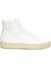 GIVENCHY classic hi-top sneakers,LEATHER100%