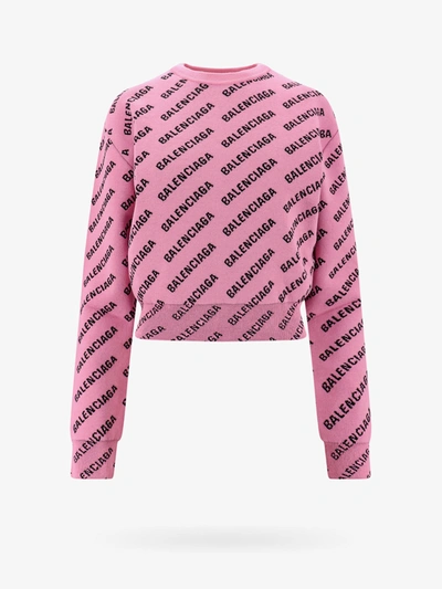 Shop Balenciaga Sweater In Pink