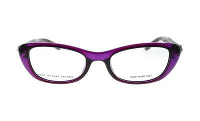 Shop Marc By Marc Jacobs Mmj 569 Dqt 49mm Womens Cat-eye Eyeglasses 49mm In Purple