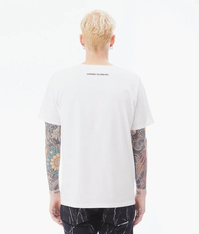 Shop Hvman Human After All Crew Neck Tee In White
