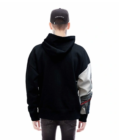 Shop Hvman Pullover Sweatshirt In Black