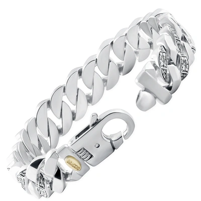 Pompeii3 Men's Designed 14k Gold (115gram) Or Platinum (186gram) 14.5mm Bracelet 8.75" In Multi