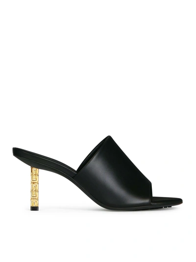 Shop Givenchy G Cube Mules In Black