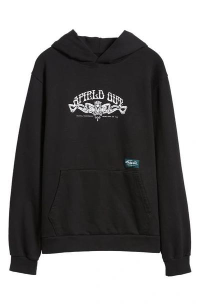 Shop Afield Out Awake Graphic Hoodie In Black