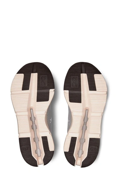 On Cloudnova Sneaker In Pearl/ Shell
