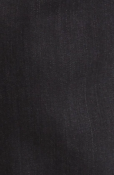7 For All Mankind Mens Black Slimmy Tapered Luxe Performance Plus Slim-fit Tapered Jeans In Washedblk