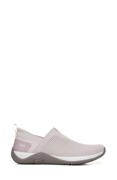 Shop Ryka Echo Knit Slip-on Sneaker In Violetice