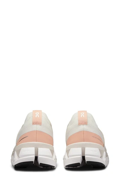 Shop On Cloudswift 3 Running Shoe In Ivory/ Rose