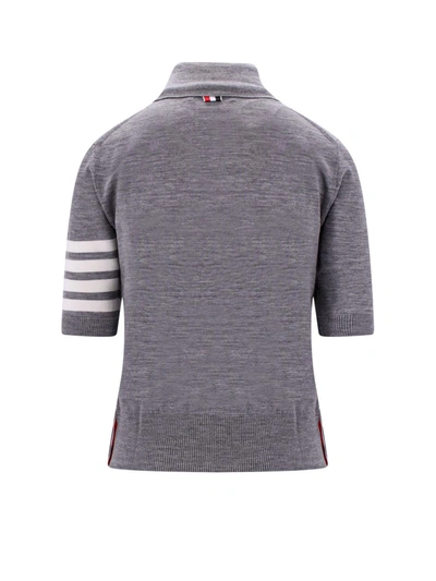 Shop Thom Browne Sweater In Grey