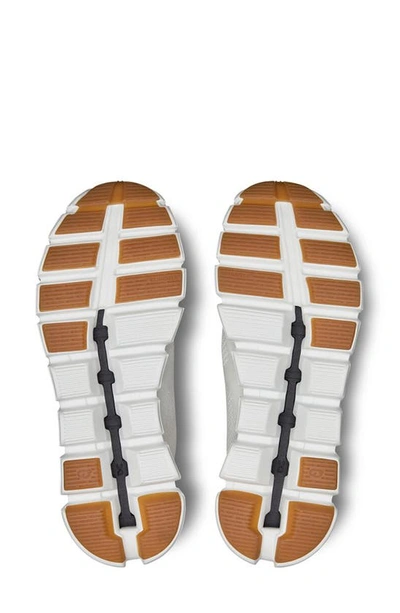 On Sneakers With Breathable Mesh Upper In Undyed White/ White