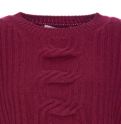Shop Stella Mccartney Sweaters In Fuchsia