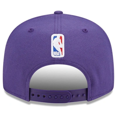 Shop New Era Purple Phoenix Suns 2023 Nba Draft 9fifty Snapback Hat