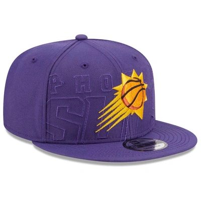 Shop New Era Purple Phoenix Suns 2023 Nba Draft 9fifty Snapback Hat