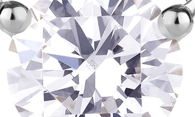 Shop Lightbox 1-carat Lab Grown Diamond Necklace In White/ 14k White Gold