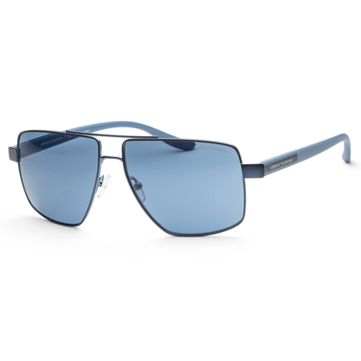 Shop Armani Exchange Men's Fashion 60mm Sunglasses In Blue