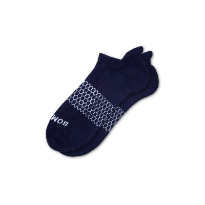 Bombas Solids Ankle Socks In Midnight Navy