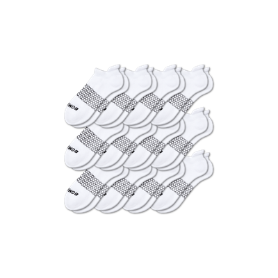 Shop Bombas Ankle Sock 12-pack In White