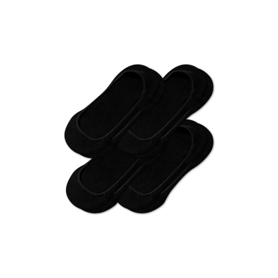 Bombas Low-cut No Show Sock 4-pack In Black
