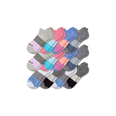 Shop Bombas Ankle Sock 12-pack In Tri Block