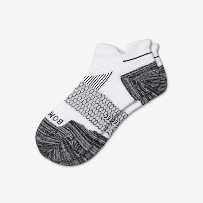 Shop Bombas Running Ankle Socks In White