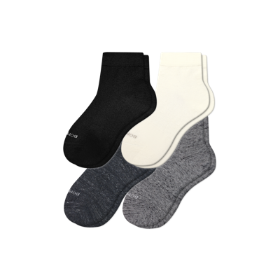 Shop Bombas Lightweight Quarter Sock 4-pack In Mixed
