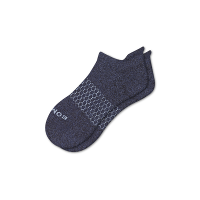 Shop Bombas Marl Ankle Socks In Marled Navy