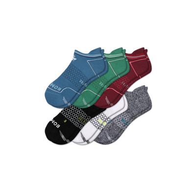 Shop Bombas All-purpose Performance Ankle Sock 6-pack In Grove Core Mix
