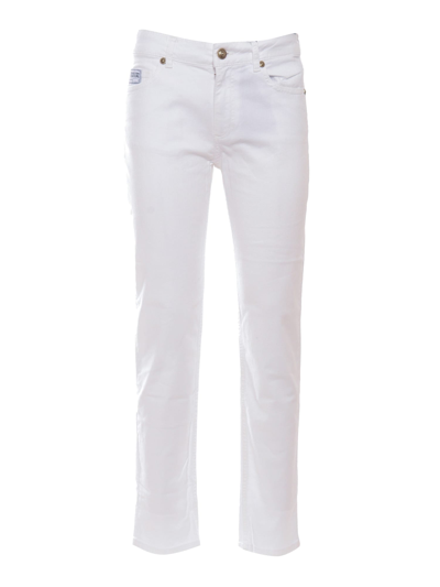 Shop Versace Jeans Couture White Jeans