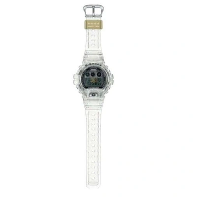 Pre-owned Casio Pre G-shock Dw-6940rx-7jr 40th Anniversary Clear Remix 6900 Series Limited Model
